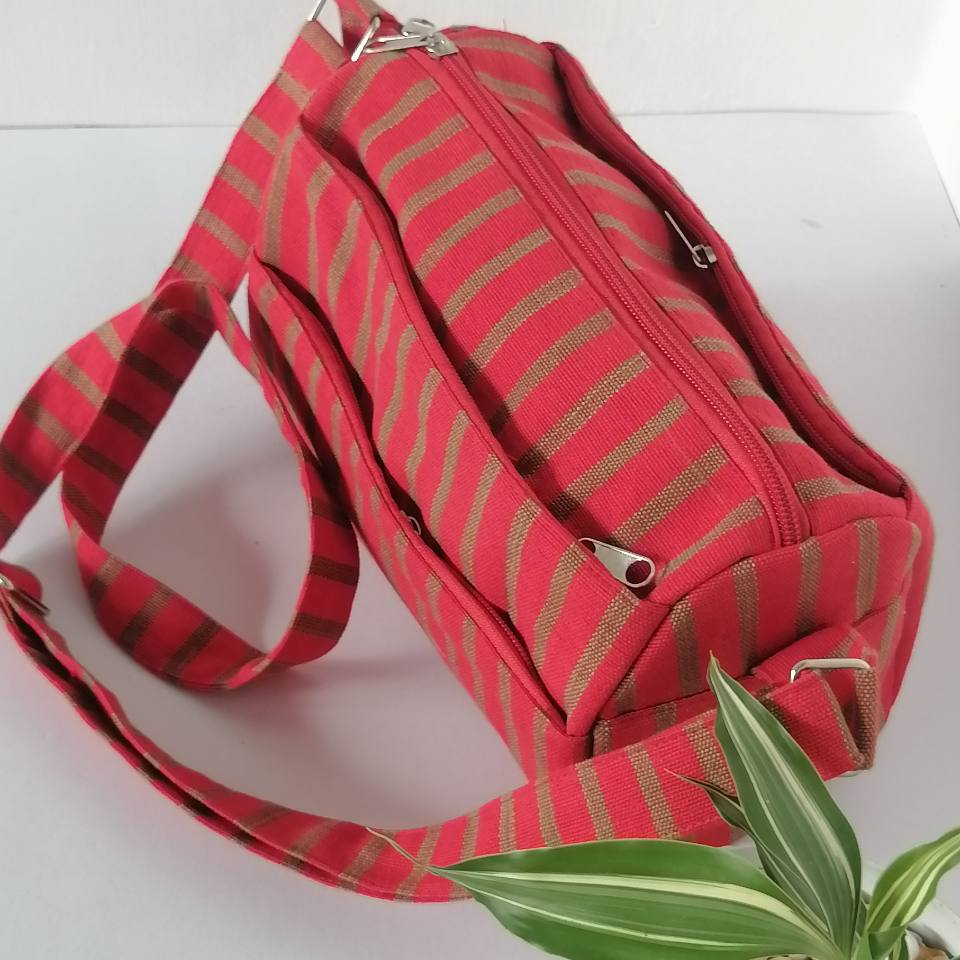 Handloom side bags