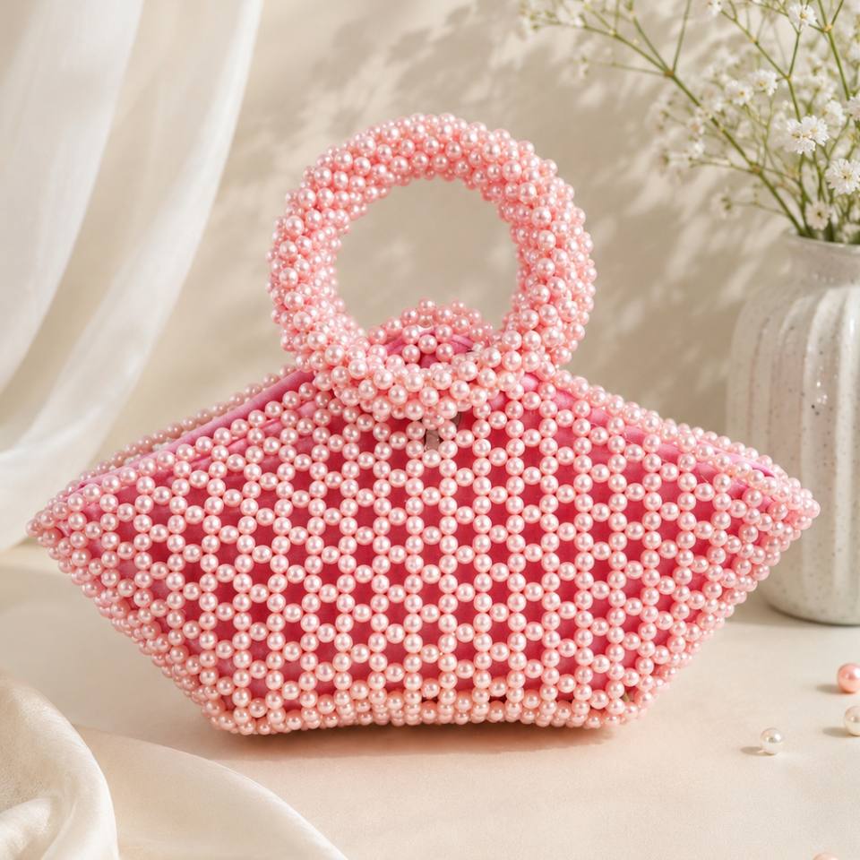 Beaded hand Bag